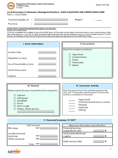 LGU Profile .